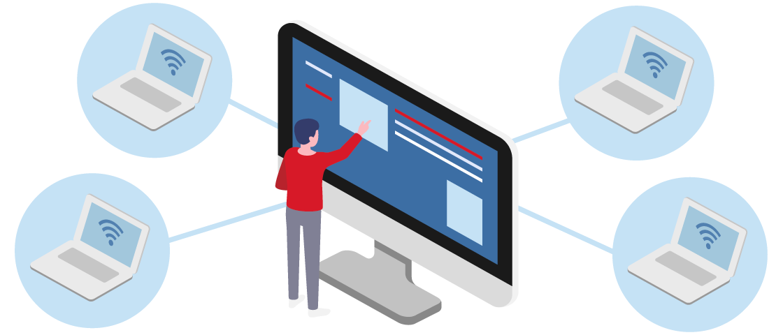 図：一元管理できる
